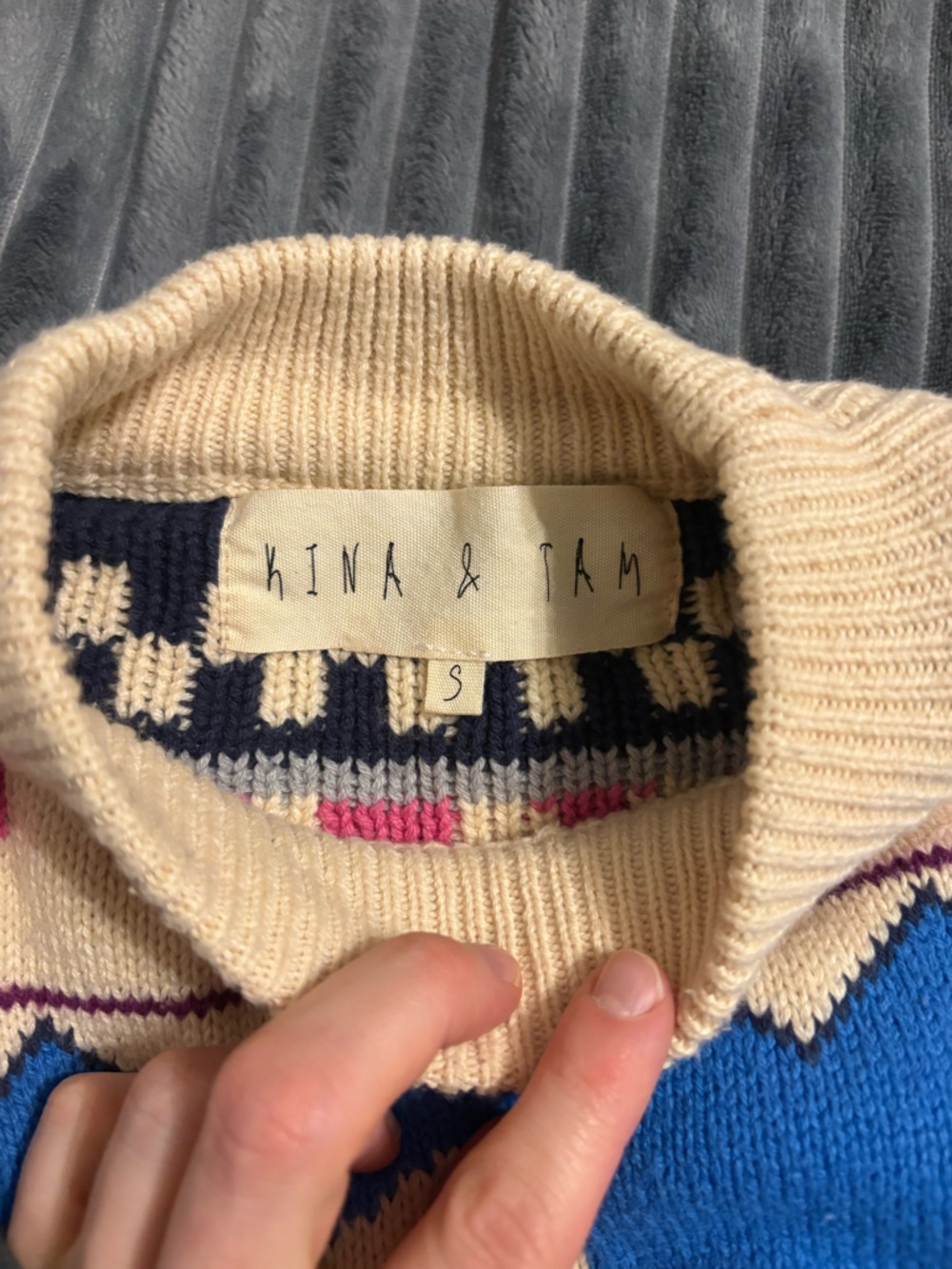 NWOT Kina and Tam goose sweater - Picture 4 of 5